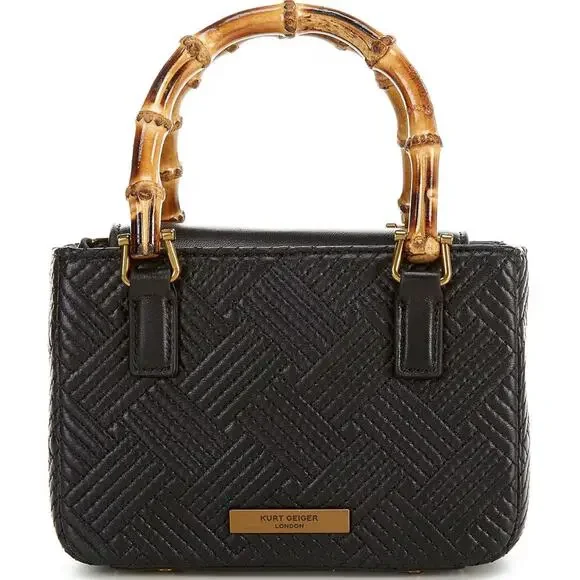 Kurt Geiger London,Square Mini Bamboo Kensington - Picture 2 of 4